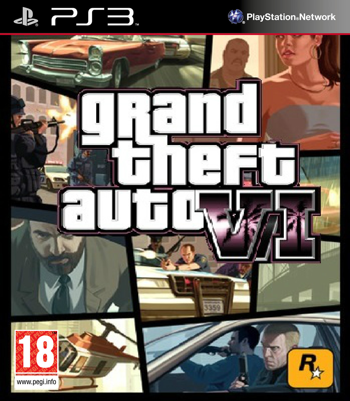 Grand Theft Auto 6 PS3 Full Game Edition Free Download - GDV