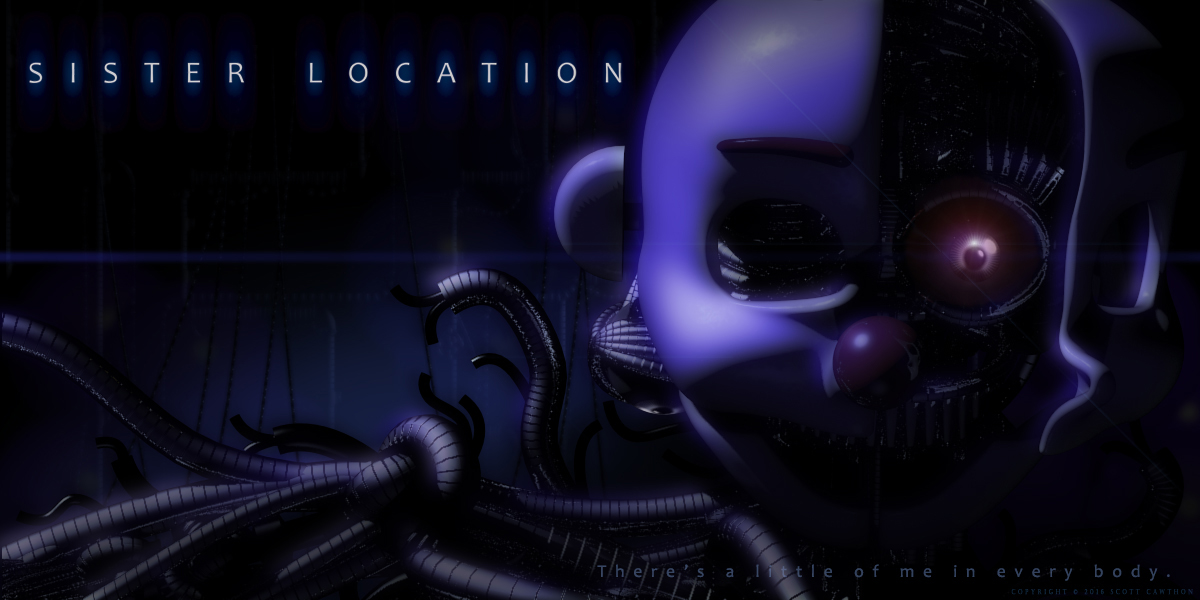 Five Nights at Freddy's Sister Location - Ennard | Postcard