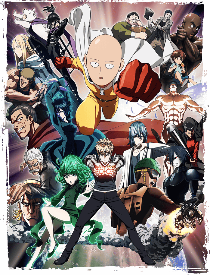 One-Punch Man Season 2 Key Visuals, One-Punch Man