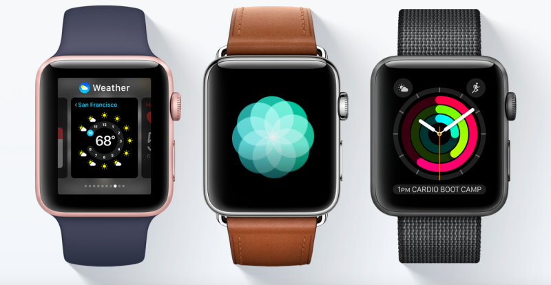apple watch 3 specs waterproof
