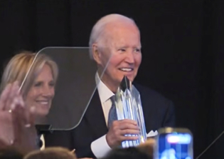 Joe Biden Receives Planned Parenthood Award, Urges Supporters “Not to Give Up”
