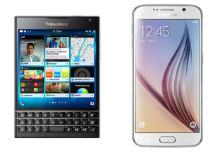 Samsung Galaxy S6 vs Blackberry Passport Specs Review: Price, Features Comparison - Square Passport Can't Take on Specs of Galaxy S6