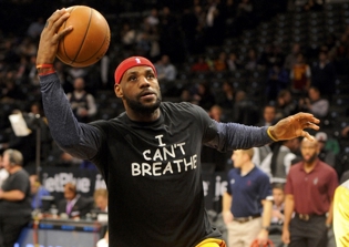 Lebron James Leads NBA Eric Garner 'I Can't Breathe' Protest
