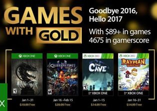 Xbox Games with Gold January 2017 free games list: New Year brings in four new games including 'Rayman Origins' and 'Killer Instinct 2'