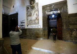 ISIS destroys sacred texts in ancient Christian monastery