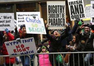 Gay Group Marches for First Time in St. Patrick's Day Parade