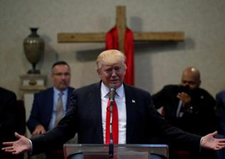 Trump's approval ratings shrink among evangelicals, survey reveals
