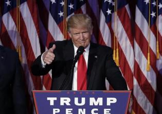 Donald Trump stuns the world, defeats Hillary Clinton in U.S. presidential election, heads for the White House