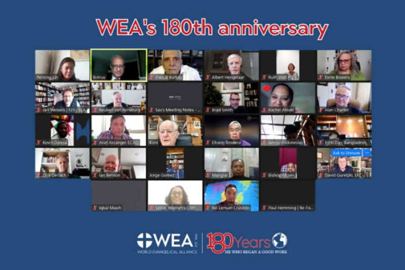 World Evangelical Alliance Celebrates 180th Anniversary With Global Online Gatherings