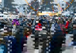 Arrests, security fears dampen New Year spirit in Europe