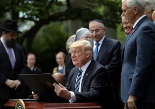 FFRF releases ad attacking Trump's religious liberty order