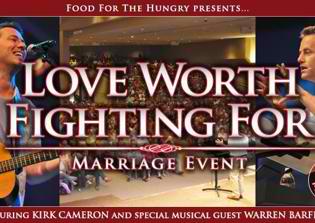 Kirk Cameron calls husbands and wives to pursue God's way in marriage tour