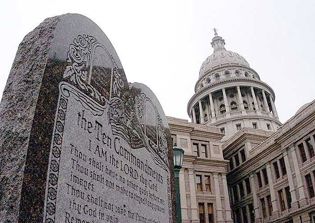 Secularist group demands removal of Santa Fe Ten Commandments monument from public grounds