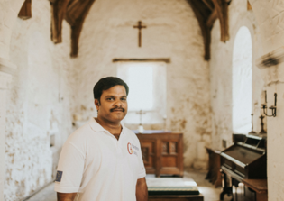 Leprosy survivor from India makes pilgrimage to Cambridge's 12th century Leper Chapel