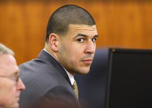 Former NFL star Aaron Hernandez scrawled 'John 3:16' on forehead before committing suicide