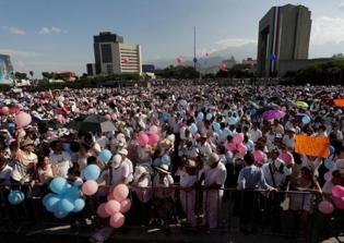 Thousands march in Mexico City to protest gay marriage and gender ideology