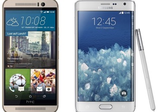 HTC One M9 vs Galaxy Note Edge Specs, Price Comparison: Features Review - Two Eye-Catching Devices Vie for Public Attention