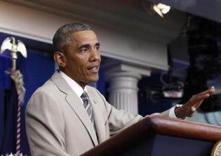 President Barack Obama speaks about transgender-friendly bathroom policies